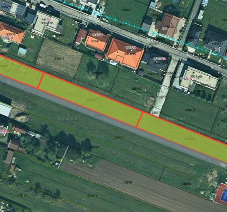 Pozemok PREŠOV mestská časť Nižná Šebastová 744m2 + 922m2